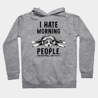 I HATE MORNING PEOPLE AND MORNINGS…AND PEOPLE Hoodie